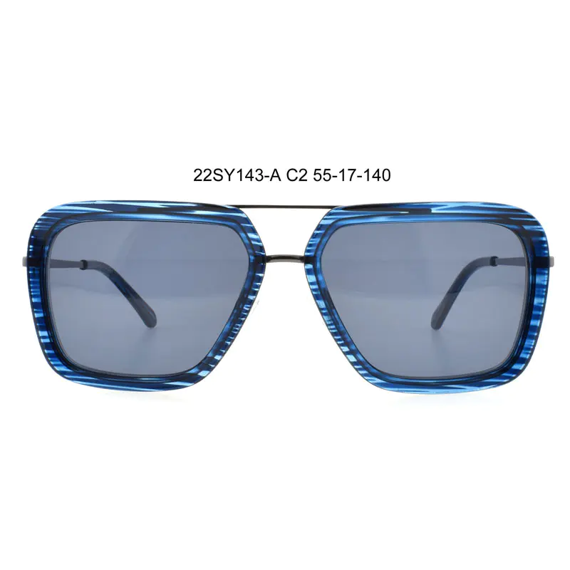 Firwat sinn Metal Acetat Combo Sunglasse déi perfekt Fusioun vum Stil a Funktioun?