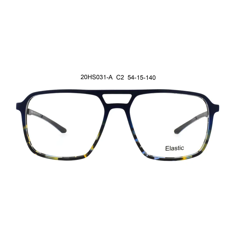 Firwat sinn Double Bar Acetate Frames Trend an Brëller?